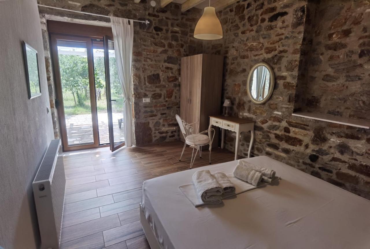 Elea Stone Houses In Organic Quiet Olive Grove, Prinos, Thassos Exterior photo