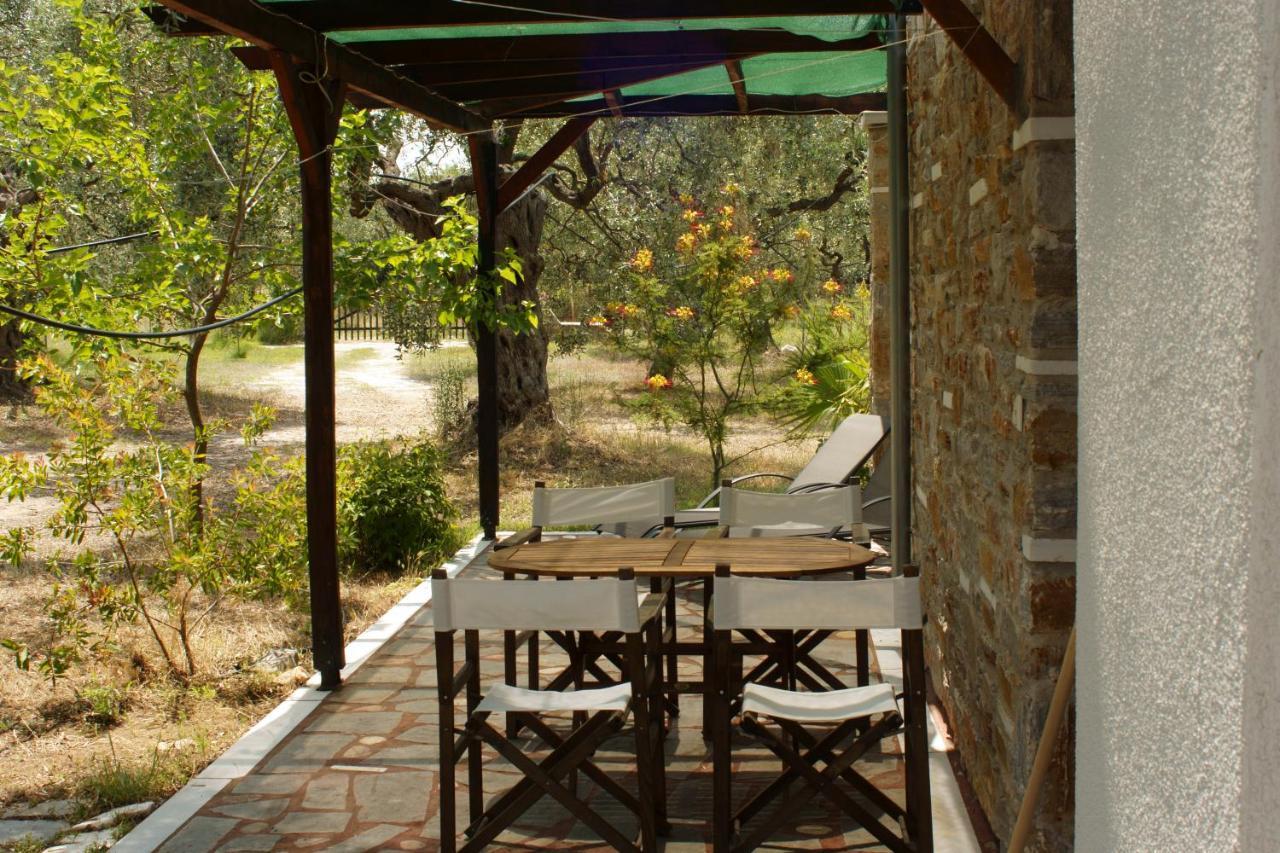 Elea Stone Houses In Organic Quiet Olive Grove, Prinos, Thassos Exterior photo