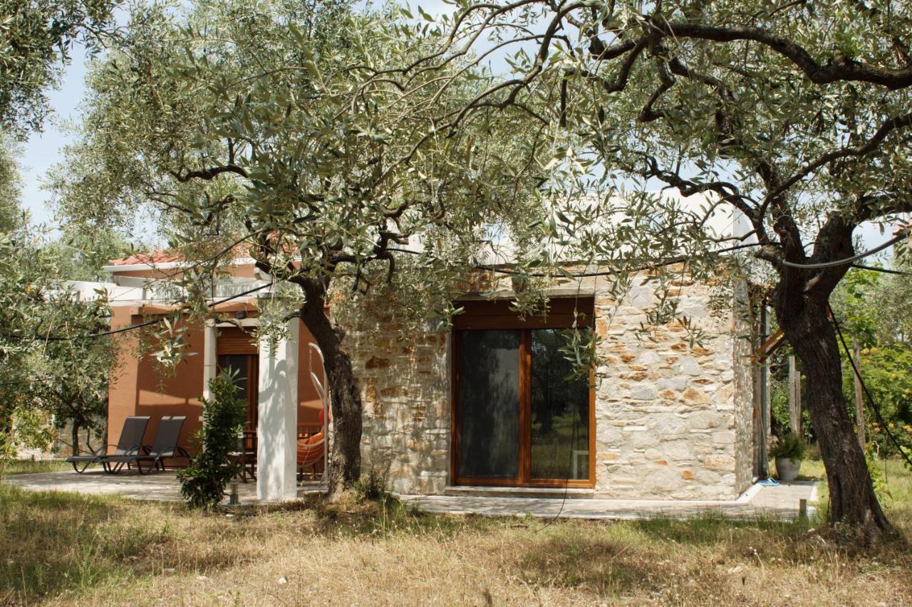 Elea Stone Houses In Organic Quiet Olive Grove, Prinos, Thassos Exterior photo